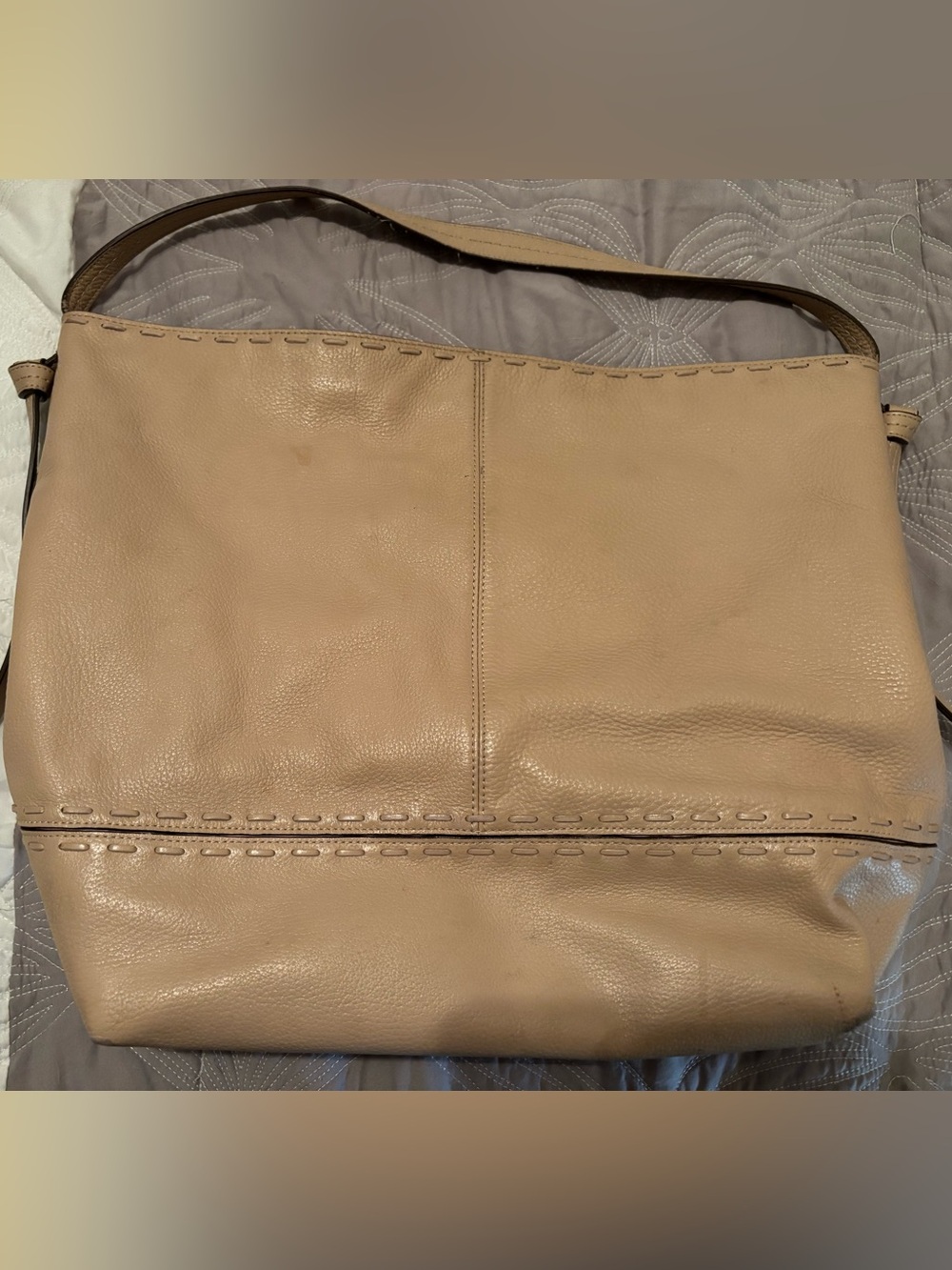 Cole Haan leather large hobo style bag